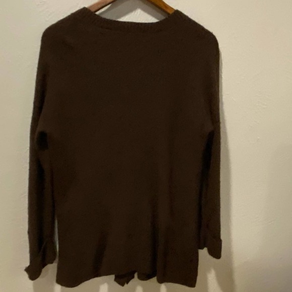 Madewell Chocolate Brown Cardigan Women's Size Small - Picture 4 of 6